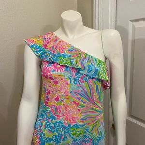 Lilly Pulitzer one shoulder, size small